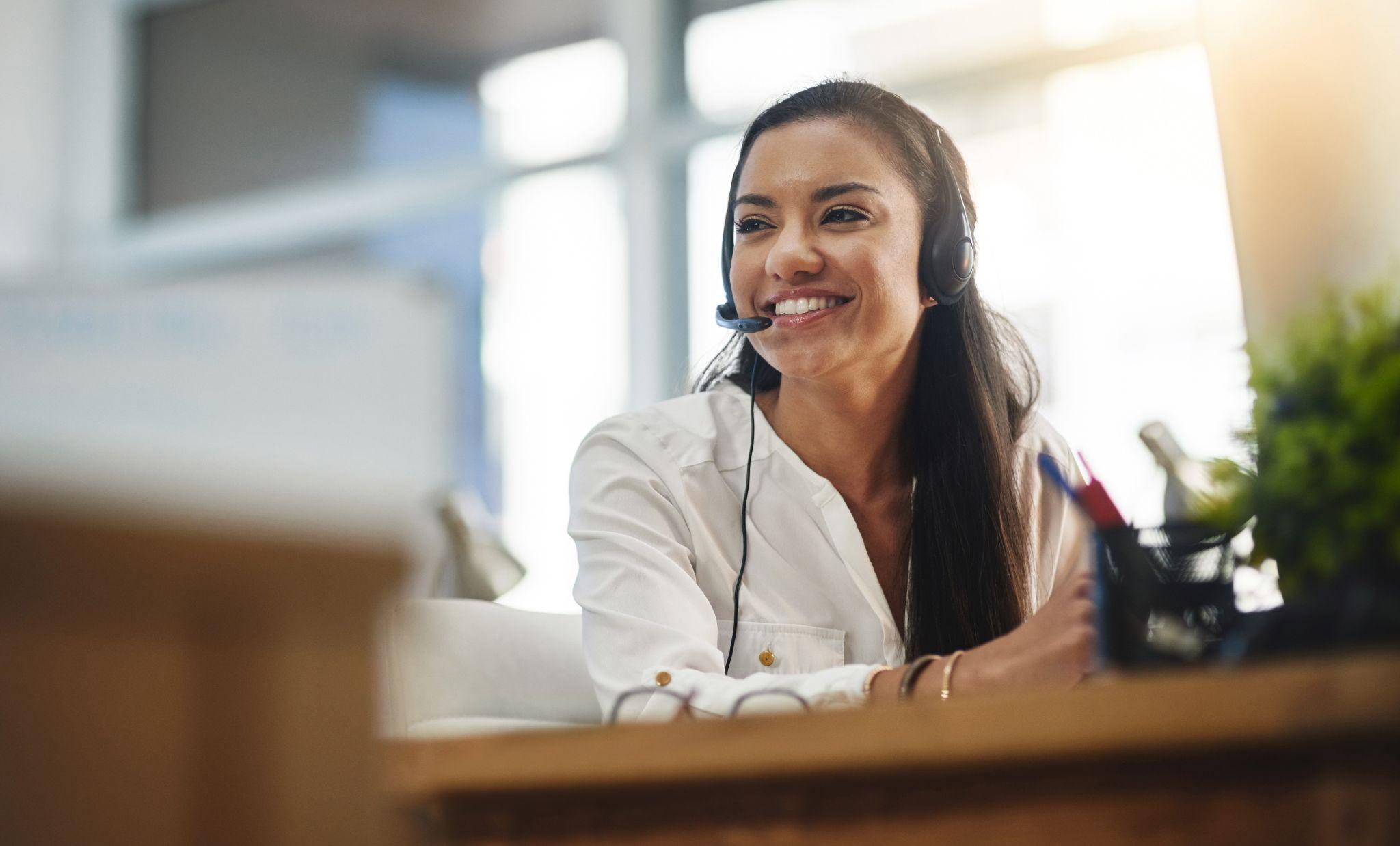 Bottle360 support specialist on a customer call